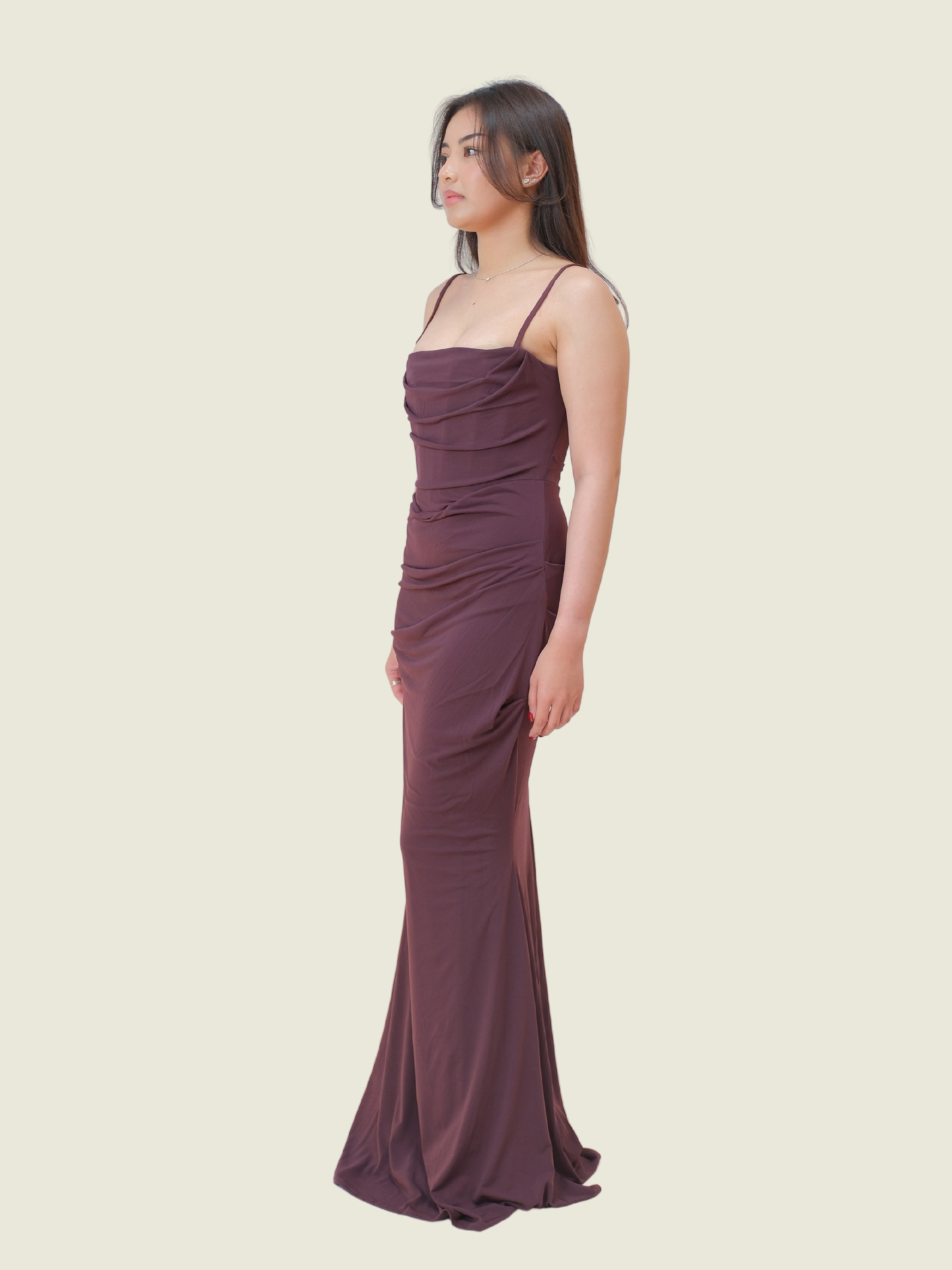 House of CB Milena in Dark Cherry