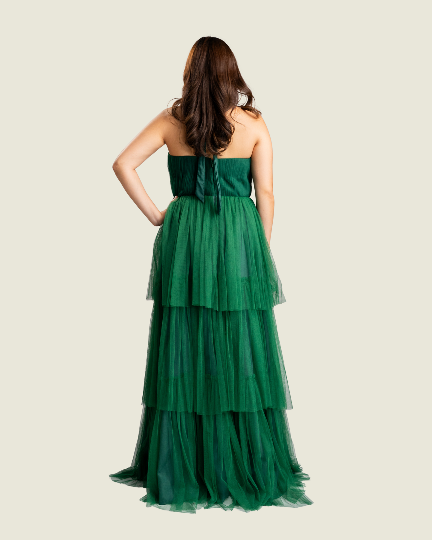 Love C Amelia Emerald Gown