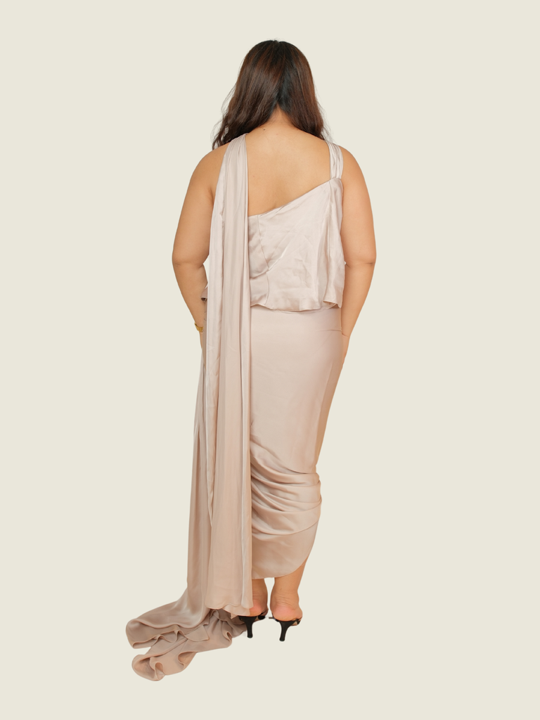 Martin Bautista Halter Top and Skirt