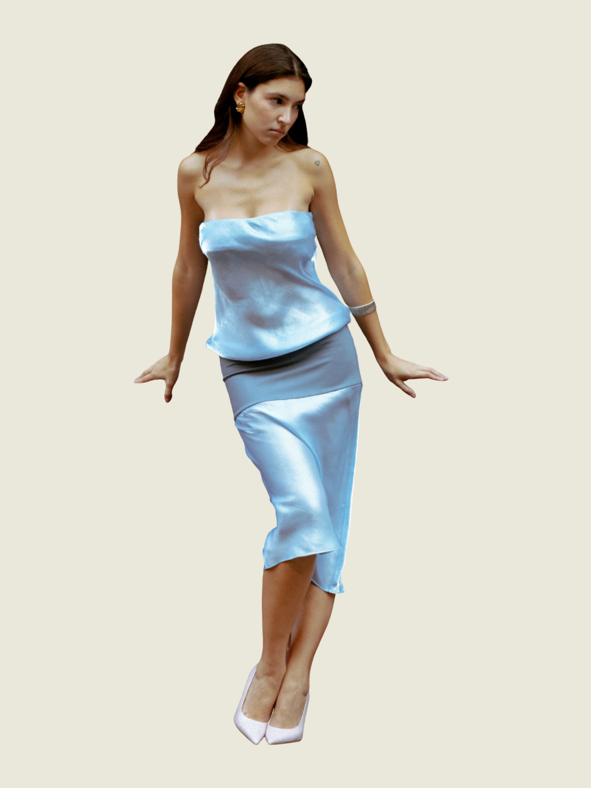 Mode Mischief Melt Panel Dress