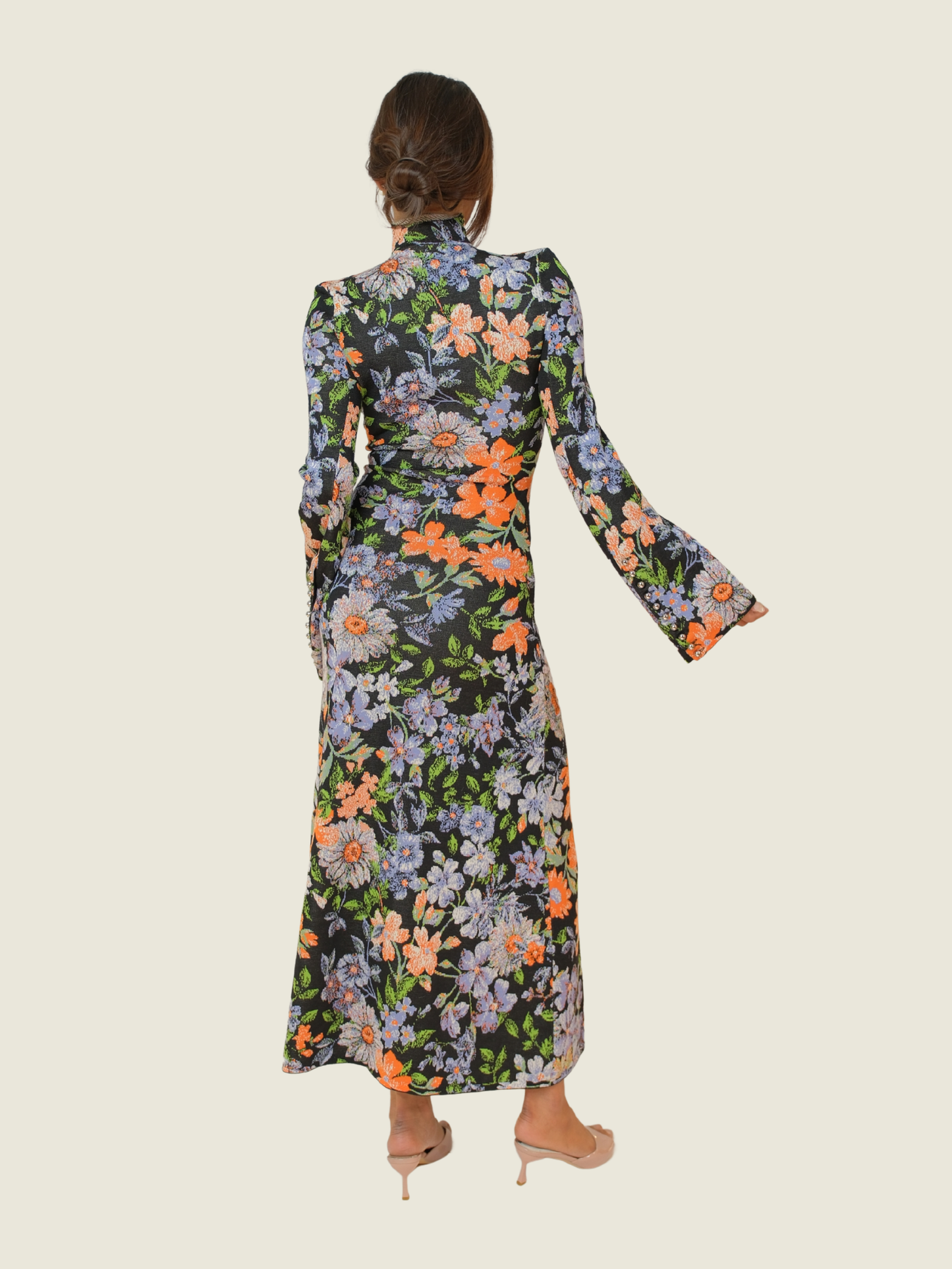 RABANNE X H&M Jacquard Knit Cut-Out Dress