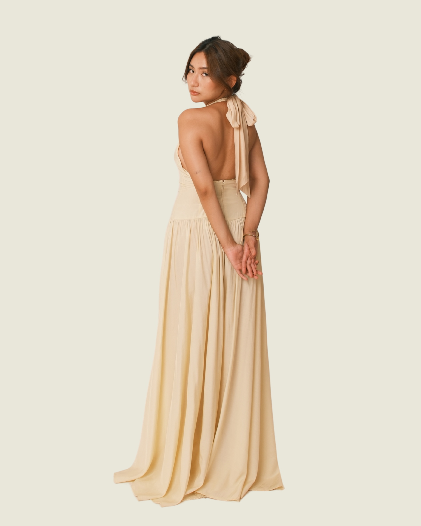 SHANI SHEMAR Yellow Maxi Dress