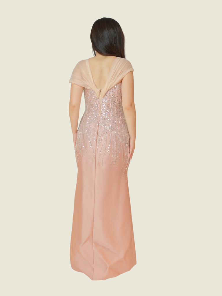 Vee Tan Pink Custom Gown
