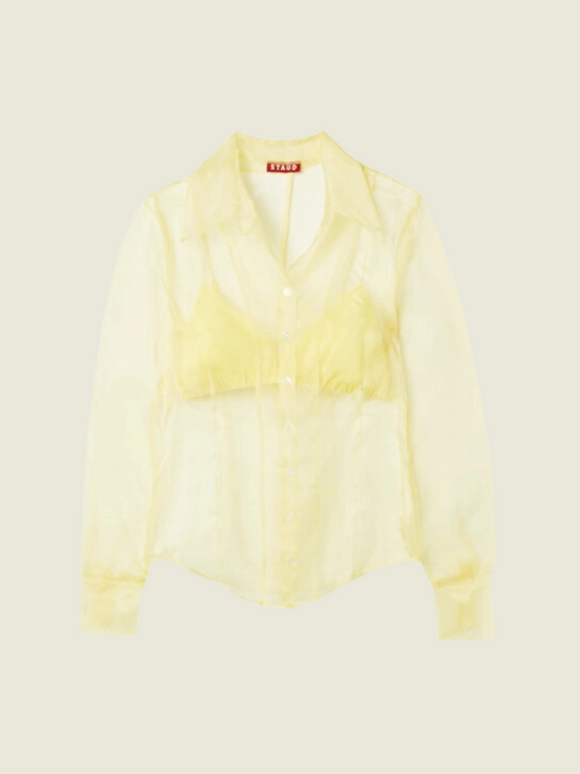 Staud Hendrix Organza Shirt
