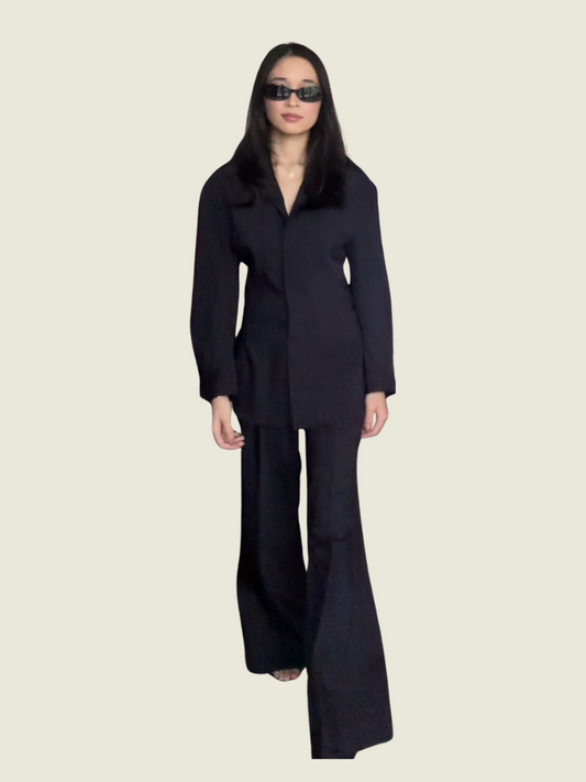 COS Pinstripe Two Piece Pantsuit