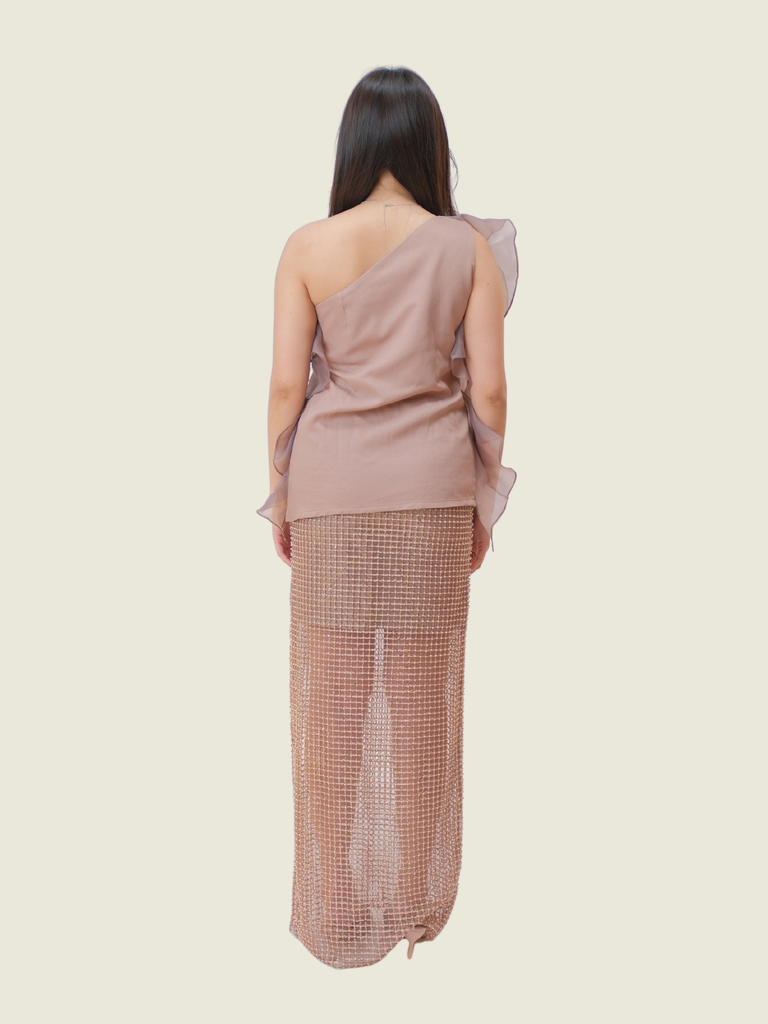 Serene Top and Paley Skirt in Dusty Mauve