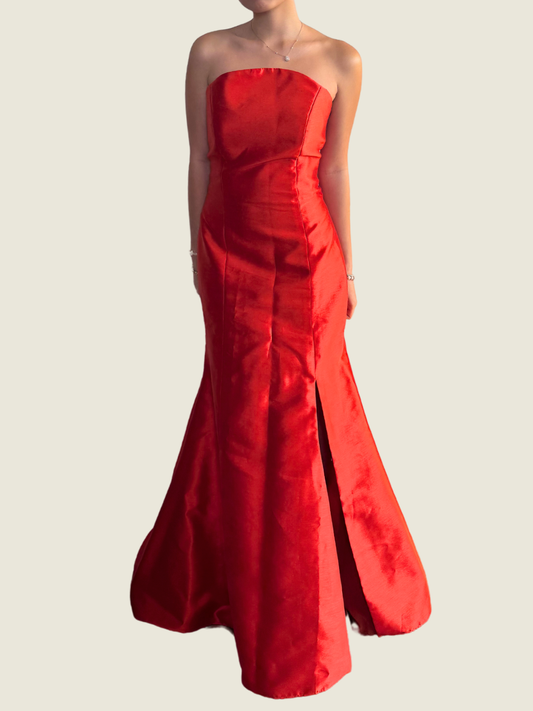 Zia Wycoco Red Tube Dress