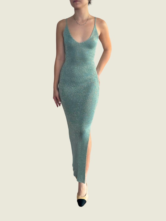 Kawaca Blue Knitted Dress