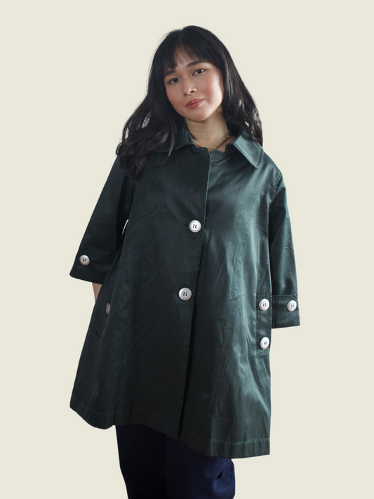 BCBG Green Coat