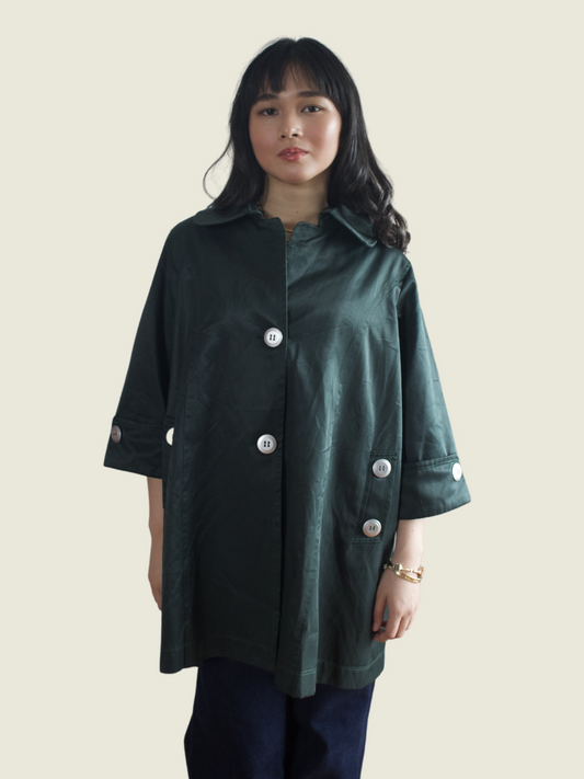 BCBG Green Coat