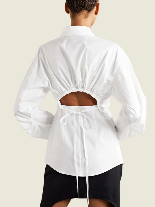 Acne Studios Button Down With Cutout