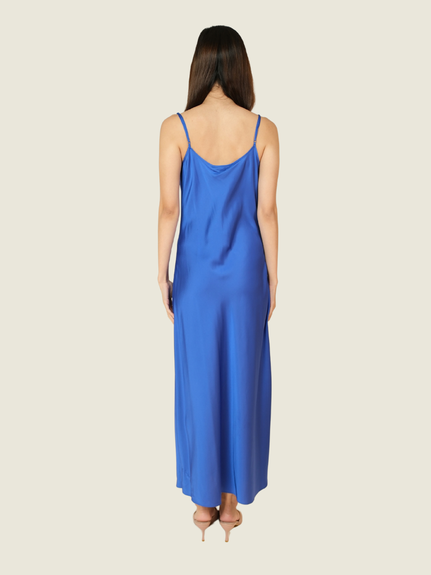 All Saints Blue Midi Dress