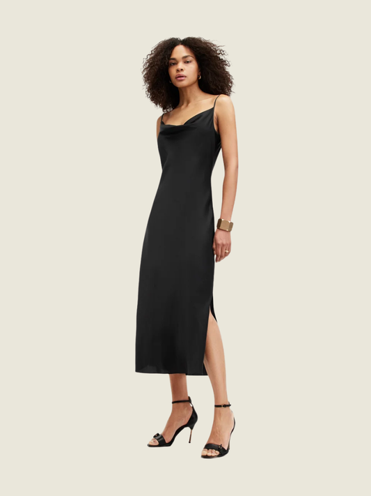 AllSaints Hadley Cowl Dress