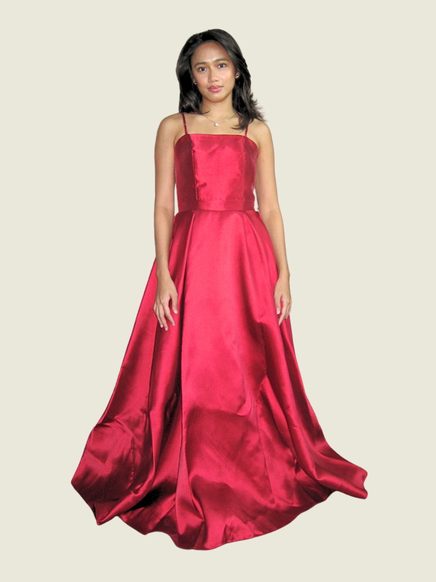 Amonn Velasco Custom Red Gown