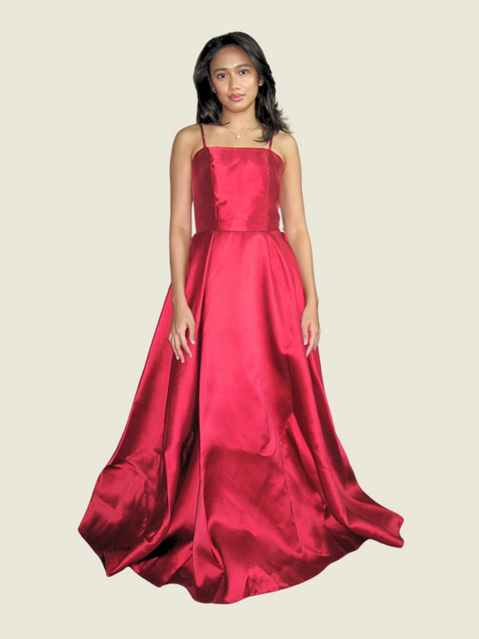 Amonn Velasco Custom Red Gown