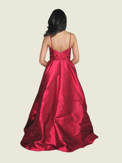 Amonn Velasco Custom Red Gown