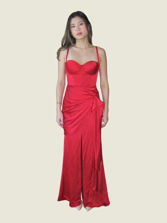 Anthony Ramirez Custom Red Gown