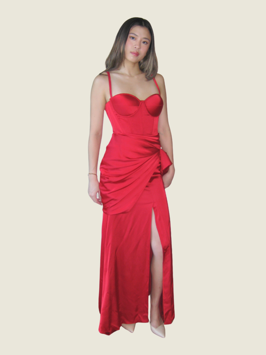 Anthony Ramirez Custom Red Gown