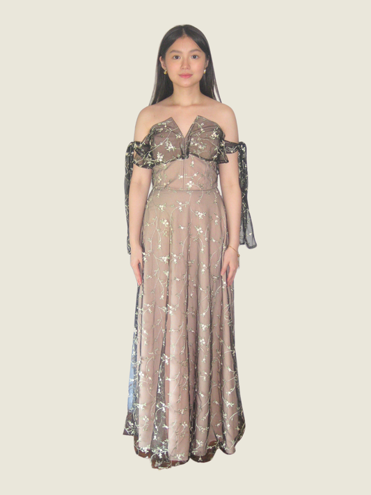 Apartment 8 Floral Two Piece Dress