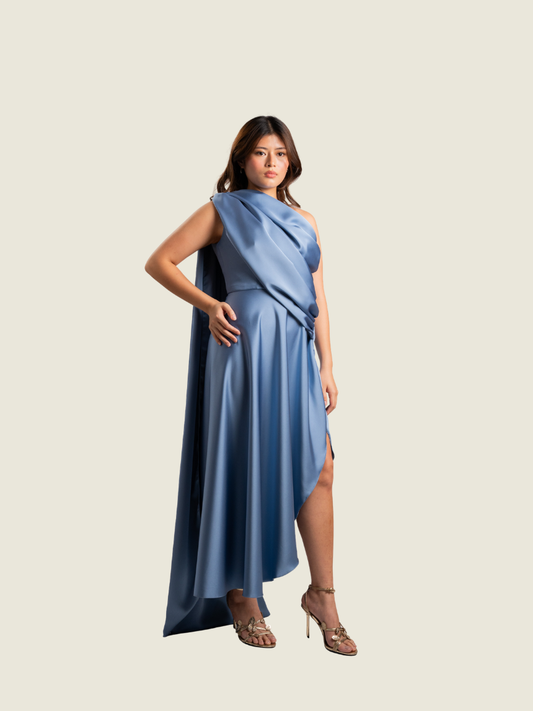 Apogee Asita One Shoulder Maxi Dress