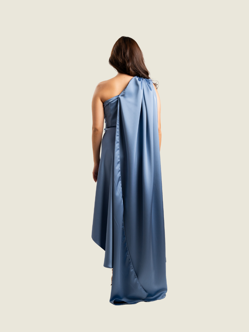 Apogee Asita One Shoulder Maxi Dress