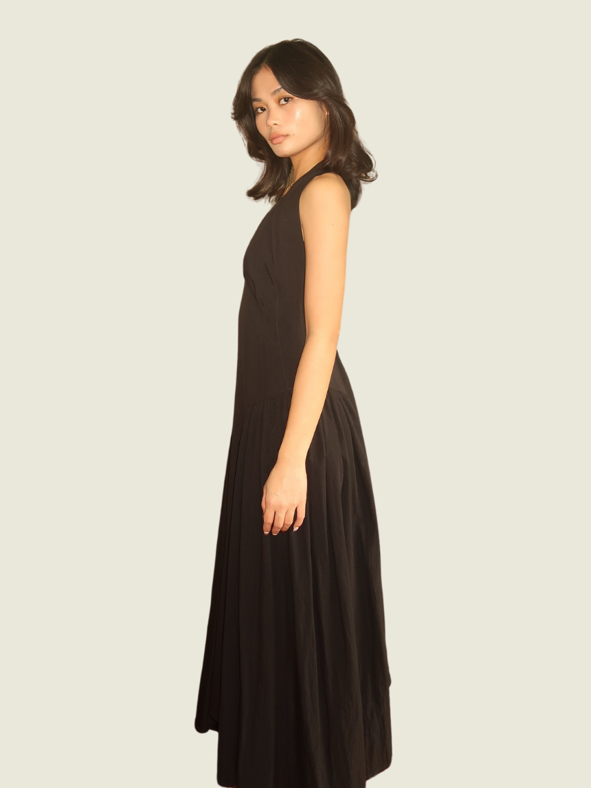 Araw the Line Black Allegra Dress