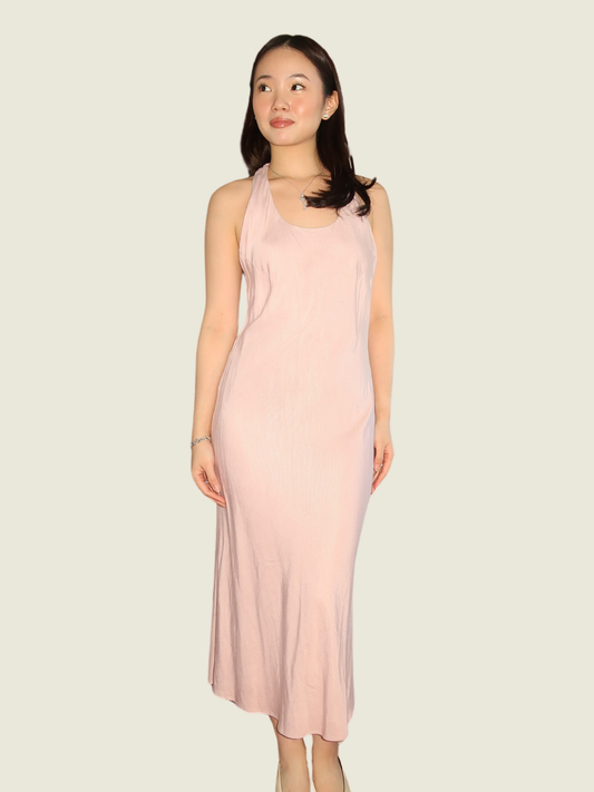 Araw the Line Pink Melfi Maxi Dress