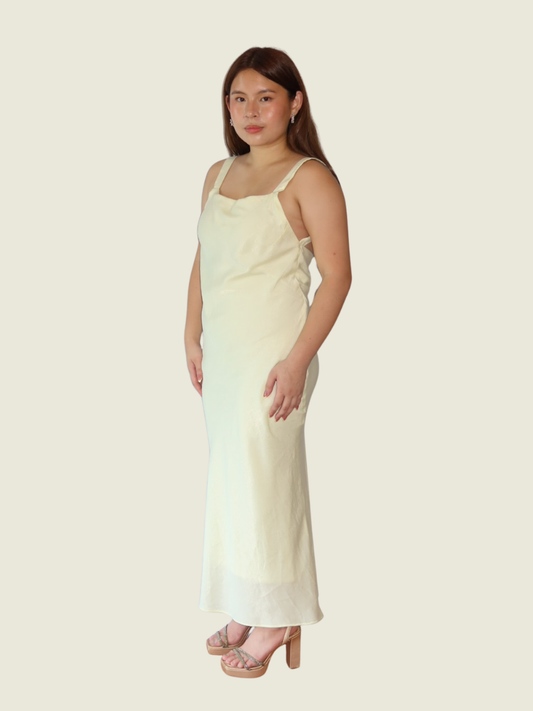 Araw the Line Yellow Sinaya Maxi Dress