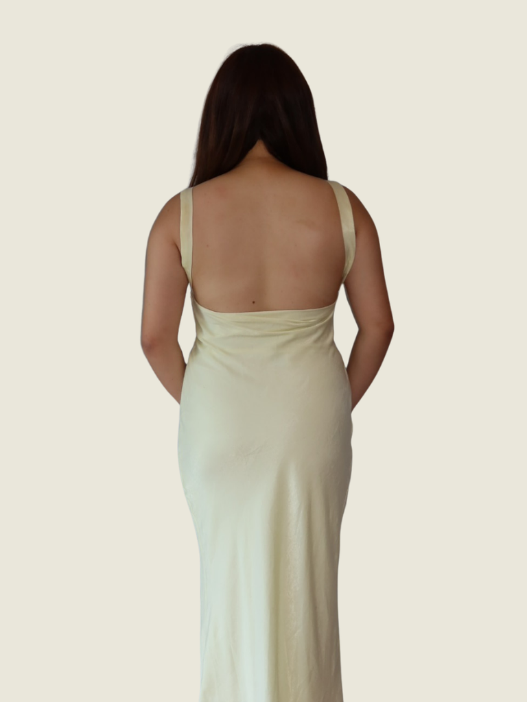 Araw the Line Yellow Sinaya Maxi Dress