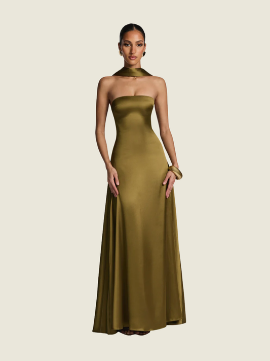 BABYBOO Olive Morven Maxi Dress