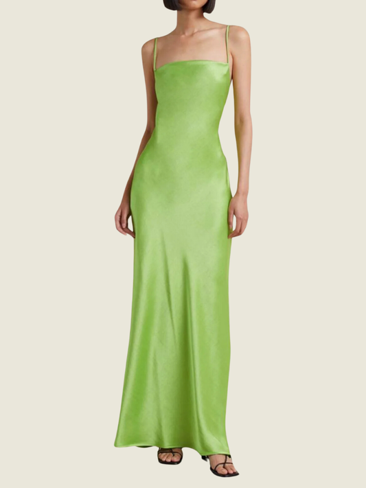 Bec + Bridge Dreamer Tie Dress in Lime