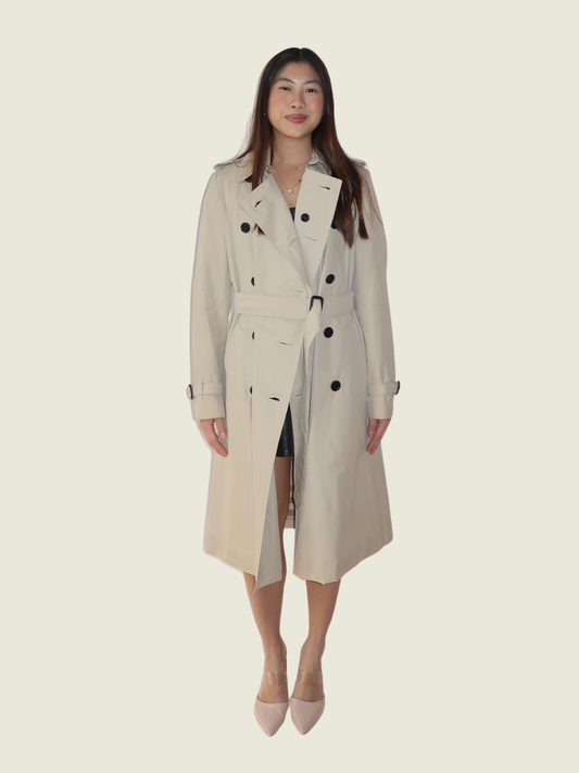 Burberry Light Brown Trench Coat