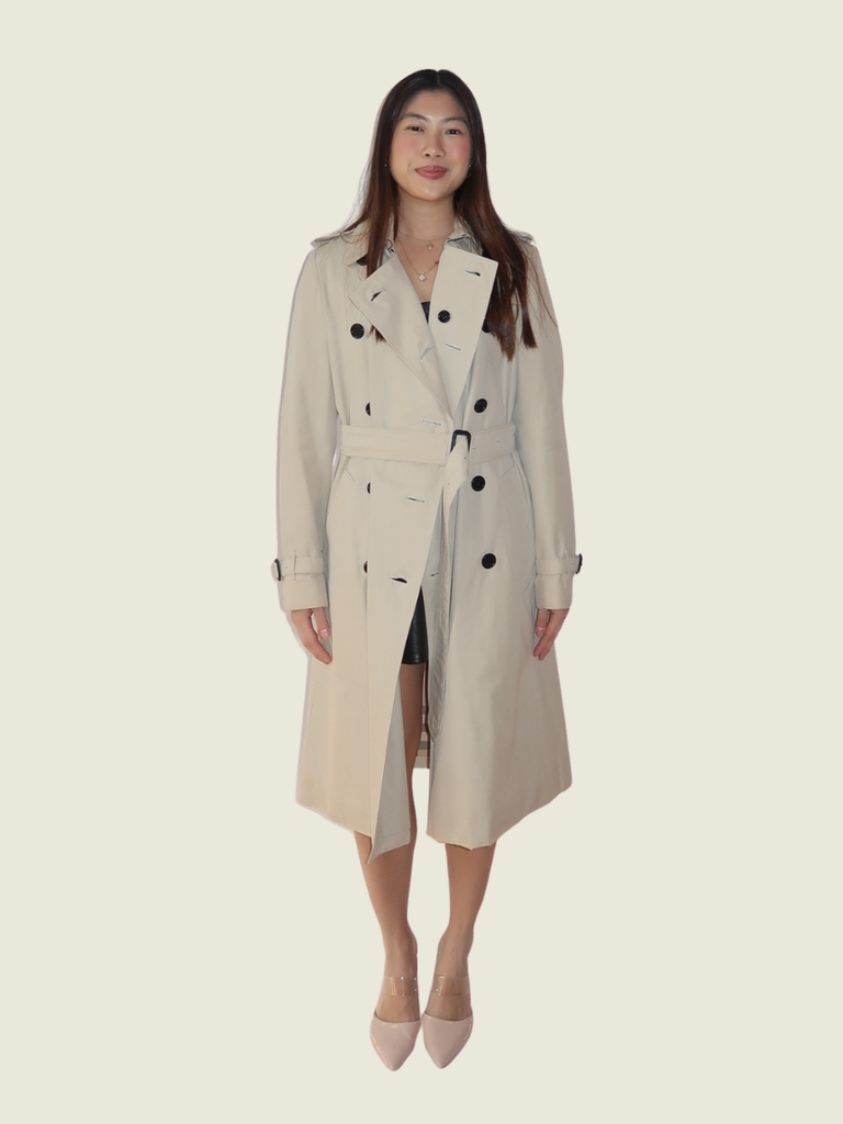 Burberry Light Brown Trench Coat