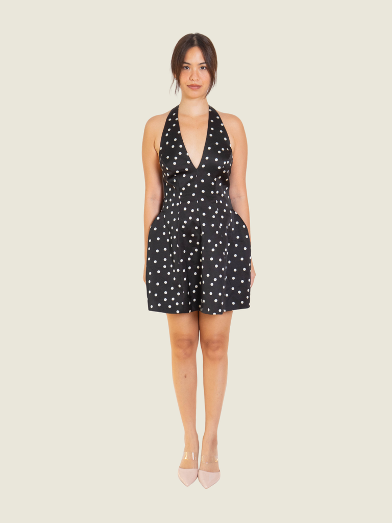 COCOSIN The Monroe Polka Dot Dress