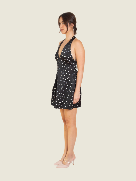 COCOSIN The Monroe Polka Dot Dress