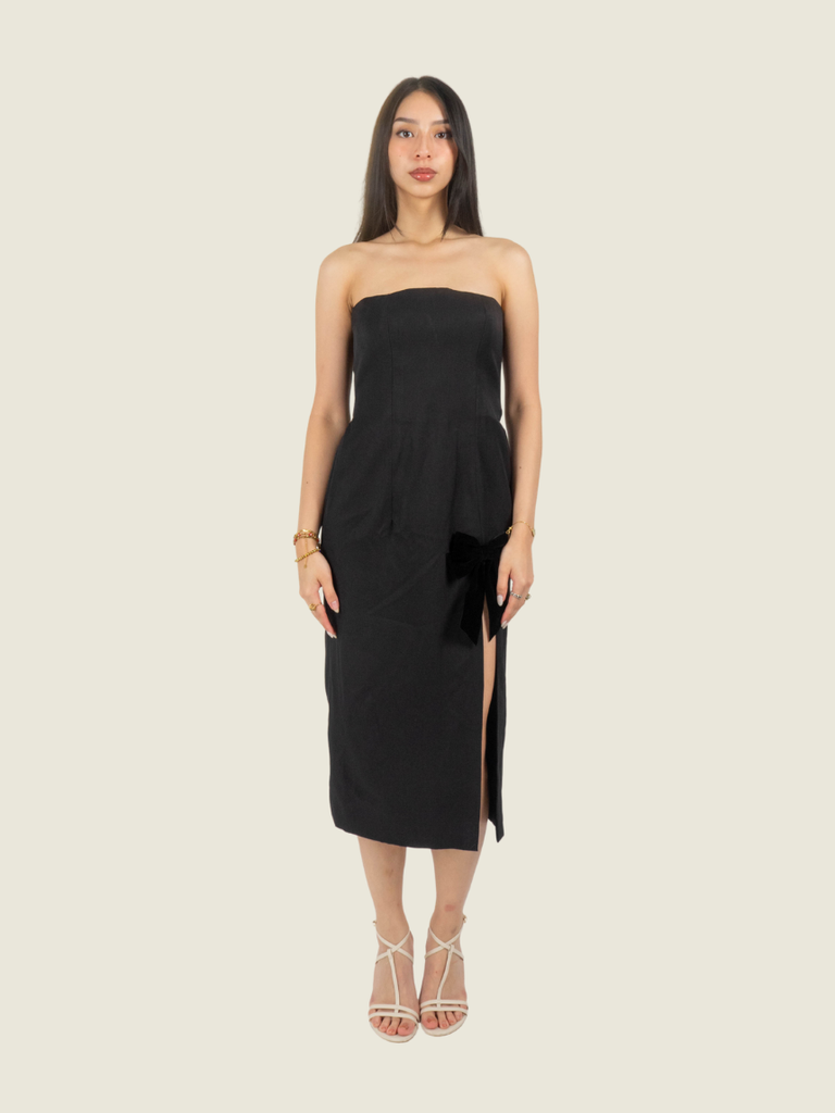 Chris Nick Black Tube Dress