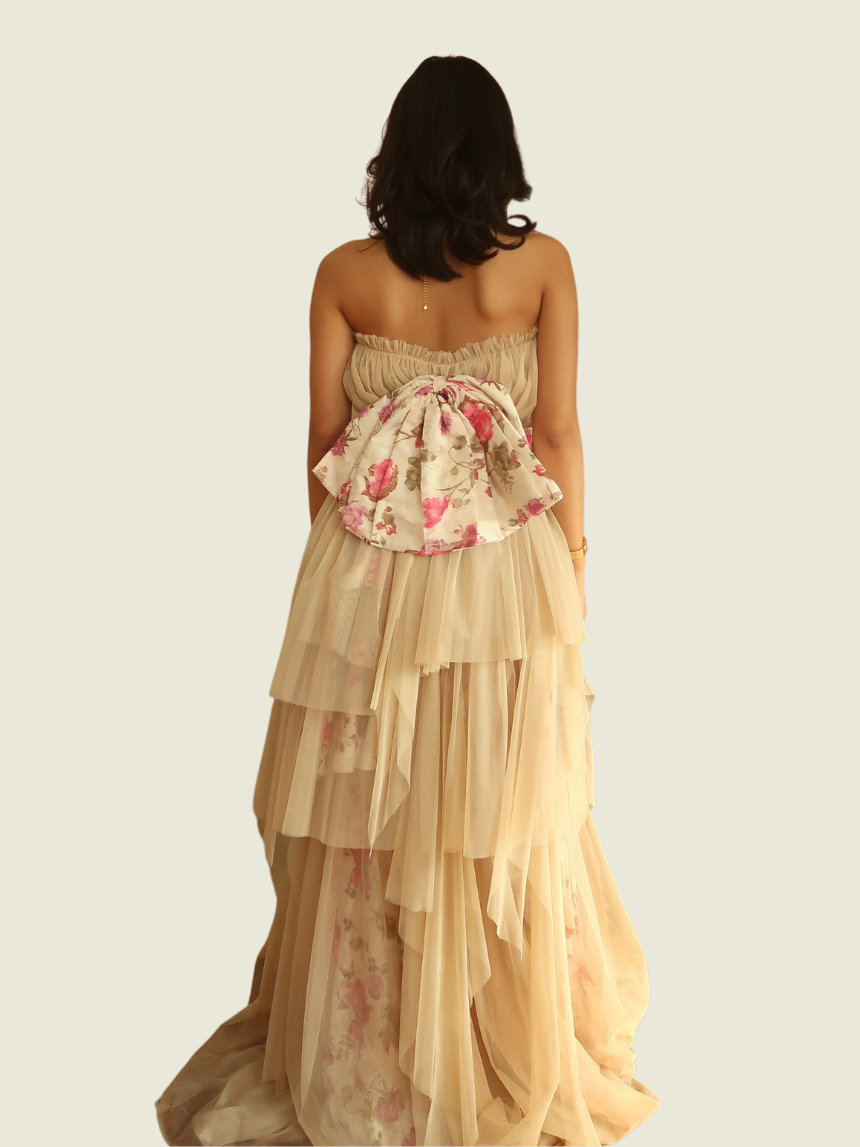 Co Exist Tulle Layered Dress