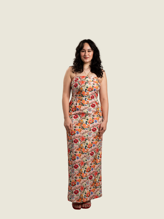 Custom Floral Gown