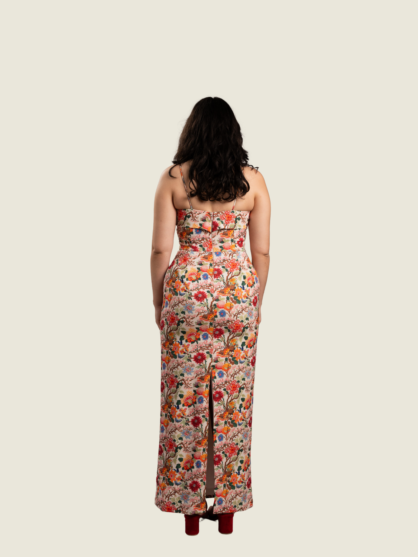 Custom Floral Gown