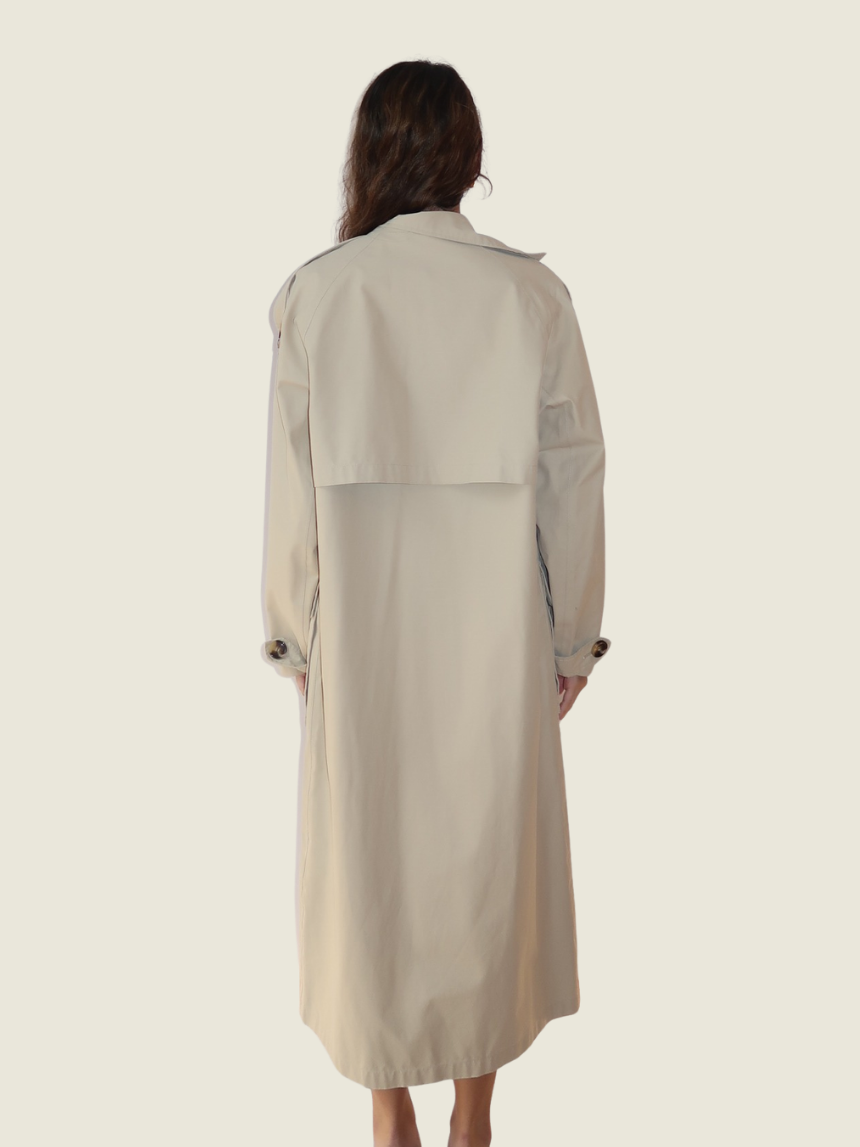 DKNY Light Brown Trench Coat