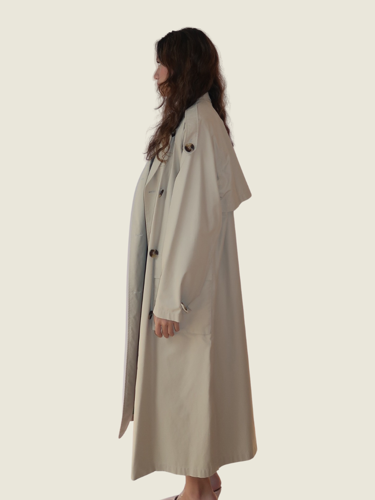 DKNY Light Brown Trench Coat