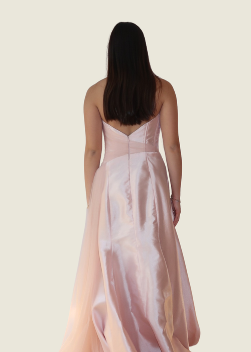 Denise Quintos Custom Pink Tube Gown hover image