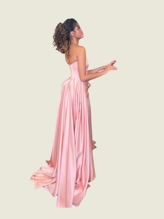 Hindy Weber Custom Pink Ball Gown