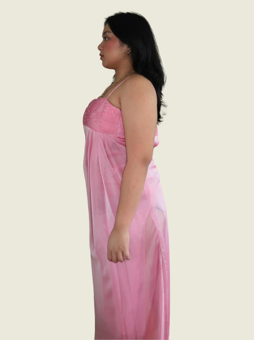 Efren Ocampo Custom Pink Dress