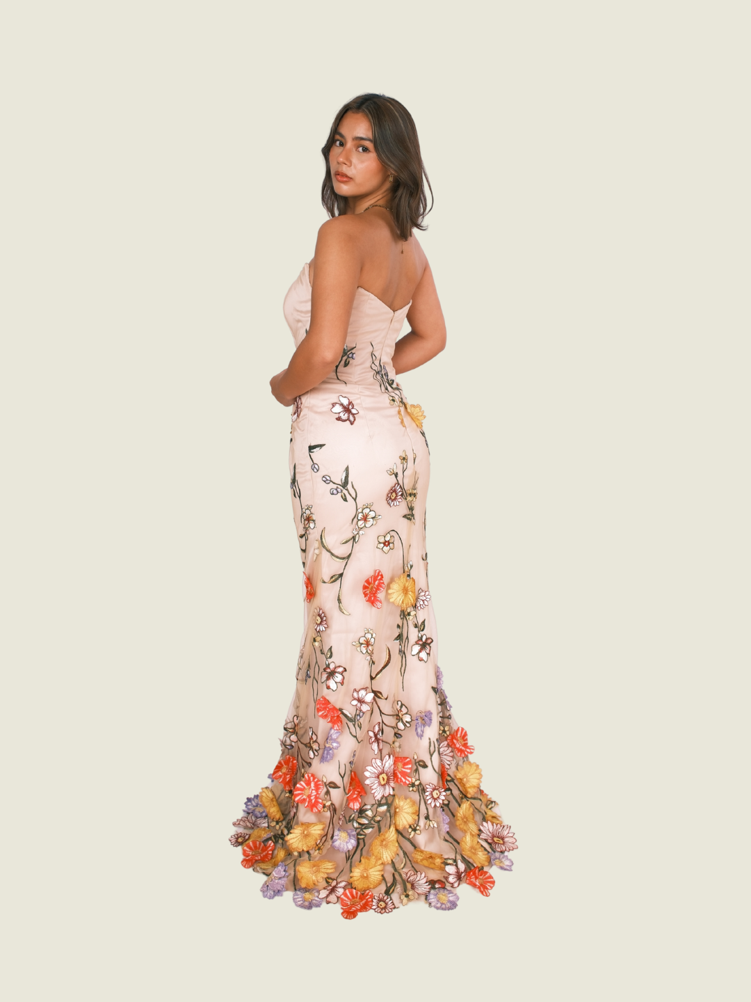 Ella Chua Custom Floral Gown