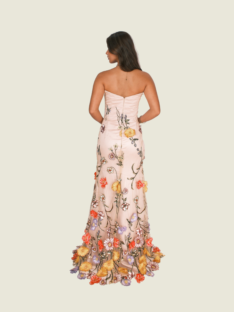 Ella Chua Custom Floral Gown