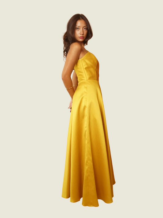 Ella Chua Custom Yellow Gown