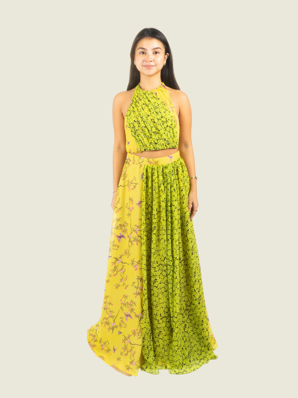 Eustacia Rodriguez Custom Two Piece Halter Dress