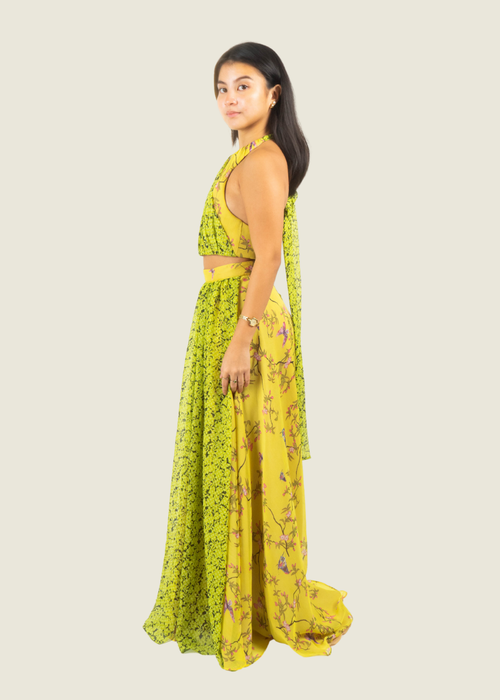 Eustacia Rodriguez Custom Two Piece Halter Dress hover image