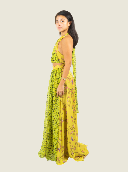 Eustacia Rodriguez Custom Two Piece Halter Dress